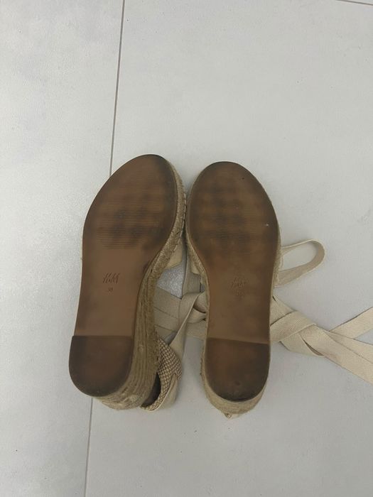 Vand sandale textil