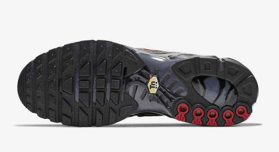 Nike Air Max Plus 'Black Gradient Red / Outlet