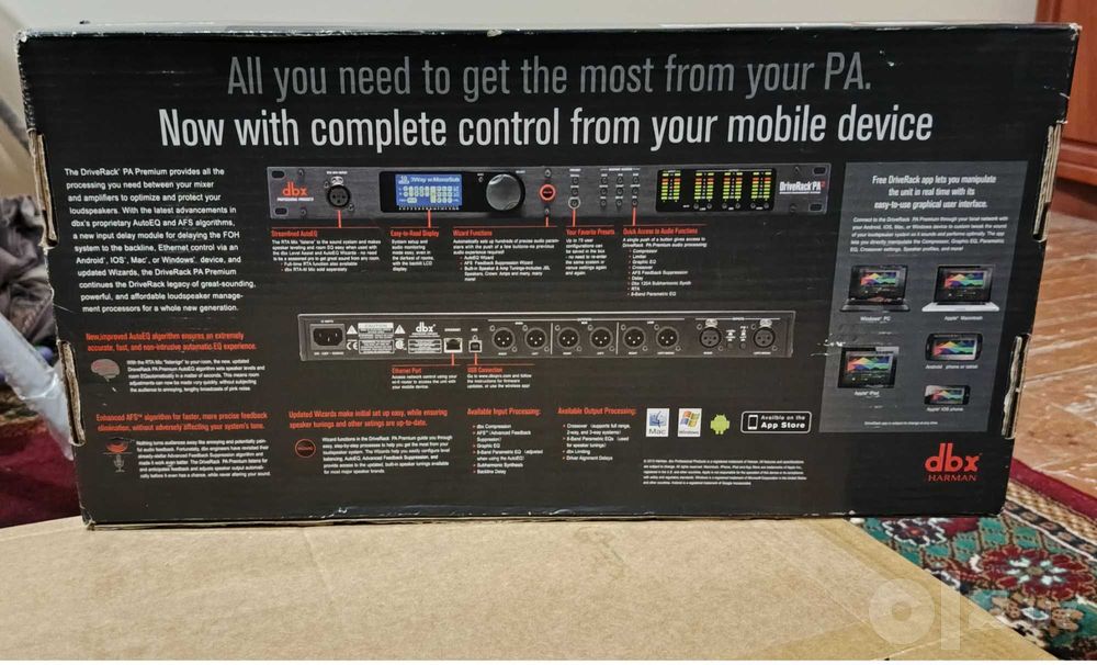 dbx DriveRack PA2 Процессор