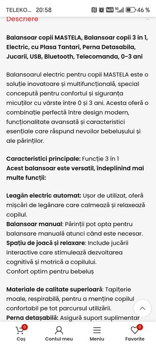 Balansoar bebeluși