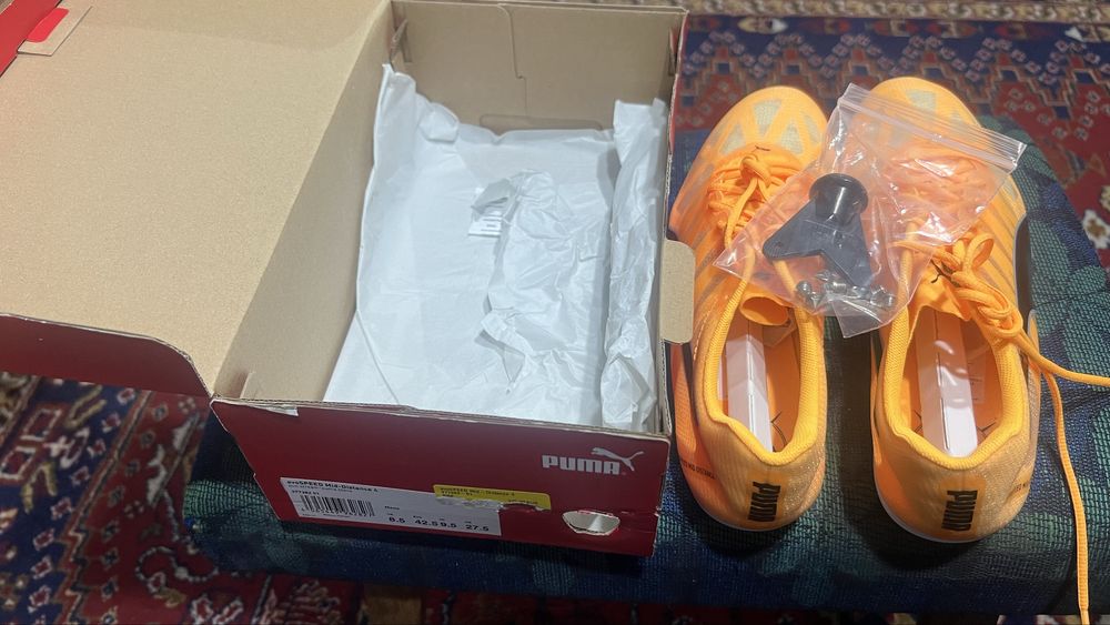 Puma evoSpeed Mid Distance 4 Men's Spikes - Sunset Glow