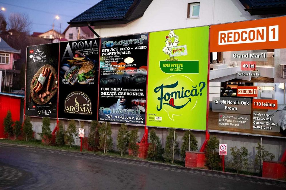 Panou Afisaj Stradal