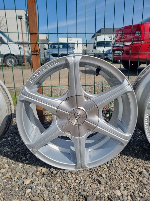 Jante R15 Aliaj 5x100 5x108 Wolfrace 6.5J ET 35  Montaj inclus
