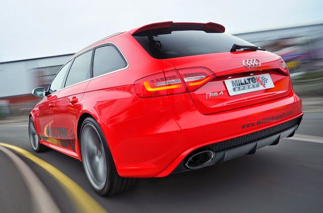 Eleron spoiler haion Audi A4 B8 Avant RS4 S line Sline negru lucios