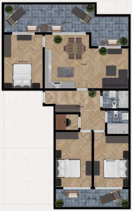 Многостаен апартамент с АКТ 15 в ж.к. Овча купел 2