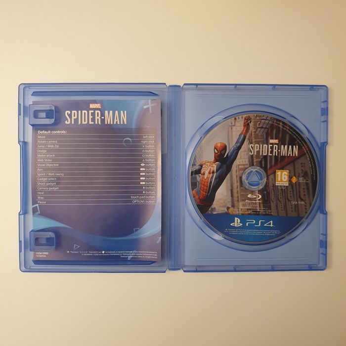 Marvels Spiderman (2018) & Marvels Spiderman Miles Morales PS4/Playstation 4
