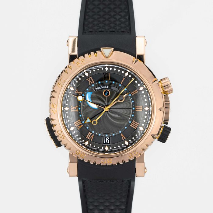 Breguet Marina Royal Alarm 18k Rose Gold 45mm 5847BR/Z2/5ZV
