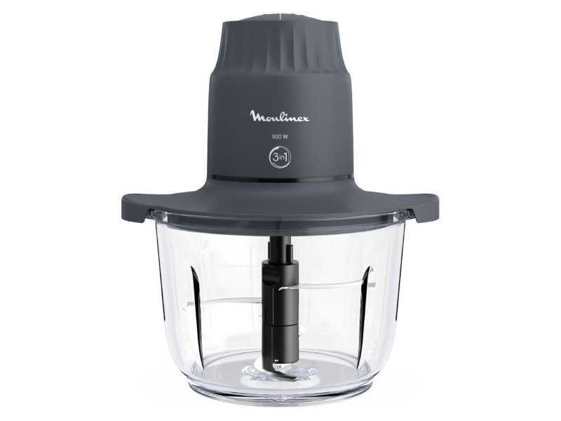 Кухненски Чопър със Стъклена Купа Moulinex DJ602110 Choppeo, 500 W