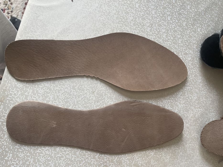 Продвм стелки коженные и с мехом