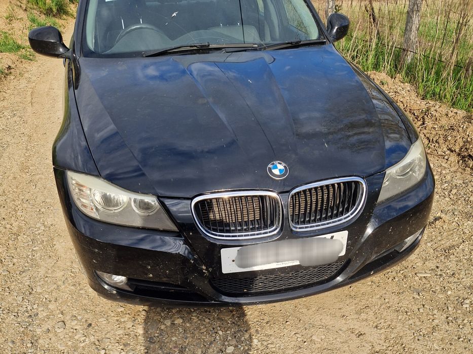 Dezmembrez bmw seria 3 318d 320d n47 facelift lci motor kit injecție cutie dpf jante r17 interior piele punte grup cardan triple led capota bara piese