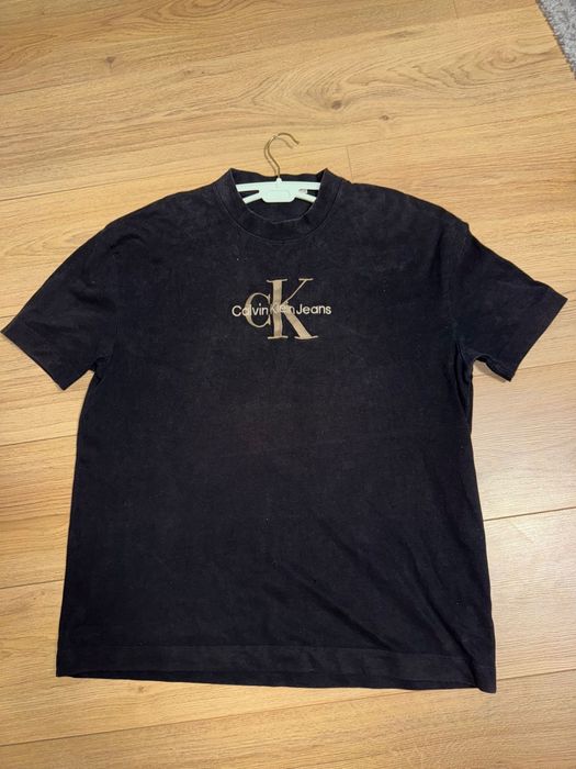 Tricou Calvin Klein Jeans negru, mărime M,Barbati