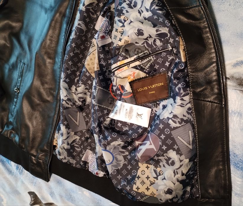 LOUIS VUITTON-Мъжко Кожено Яке.