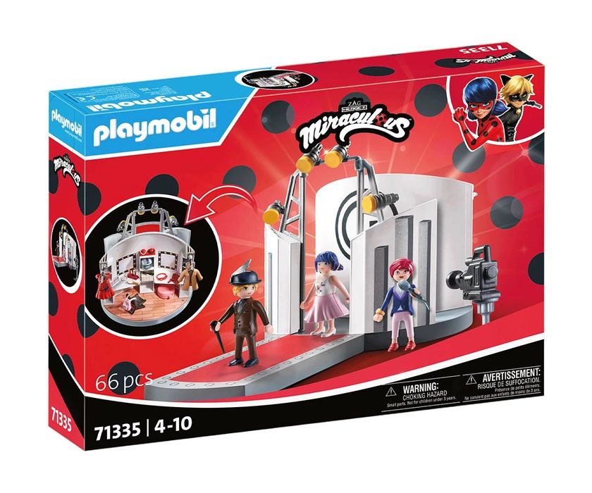 Playmobil - Калинката и Черния котарак: Модното шоу в Париж