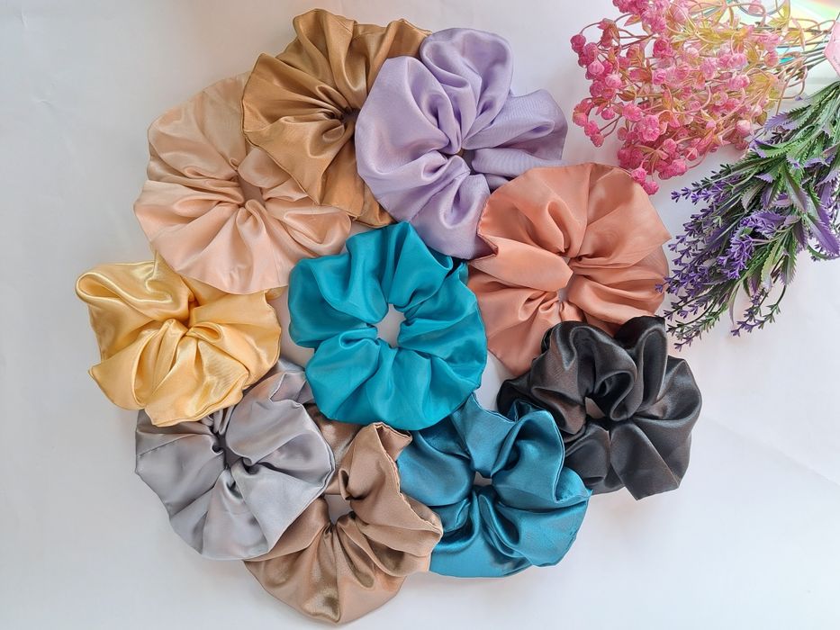 Скрънчи ластик за коса