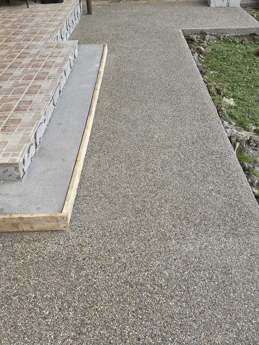 Beton Amprentat Beton Dezectivat Agregate Expuse