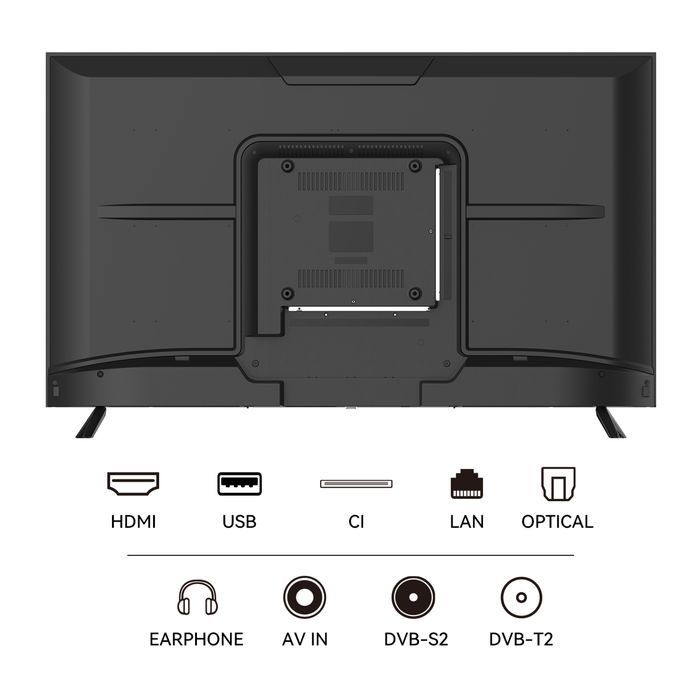 Телевизор YASIN 43UD81 43” 4K UHD WebOS Hub | Wi-Fi | Bluetooth