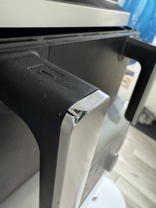 friteuza cu dubla cu aer cald