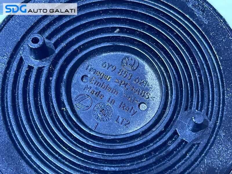 Sigla Emblema Hayon Haion Portbagaj Skoda Fabia 1 Break Combi 2000 - 2008 Cod 6Y9853621 [D0158]