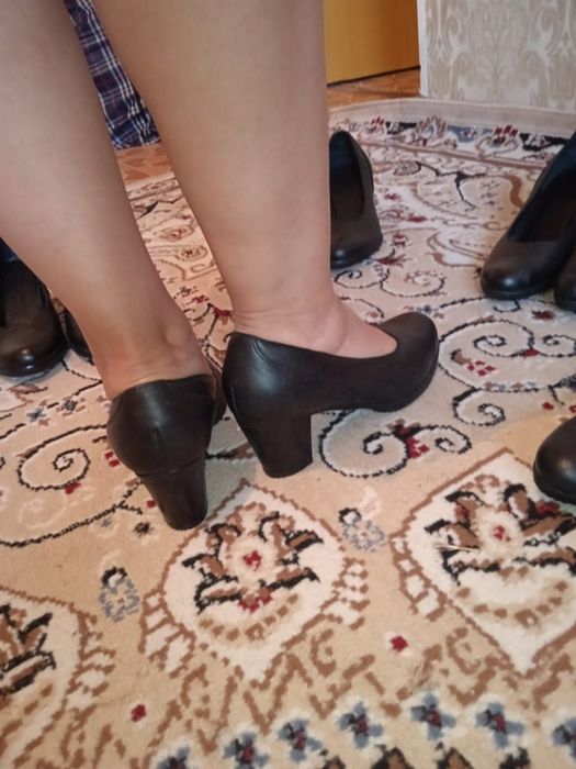 Продам туфли женский кожаный