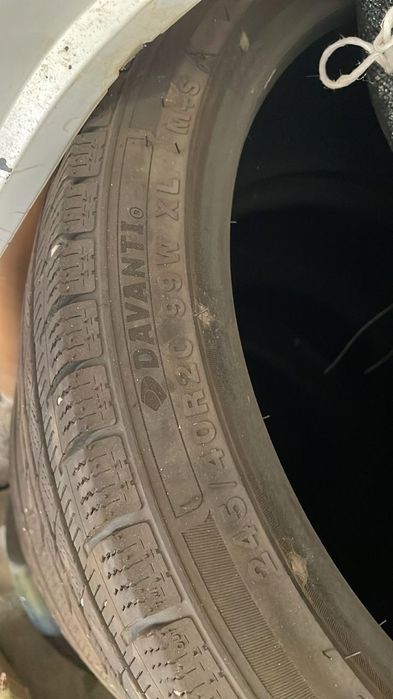 Шины зимние 245/40/20