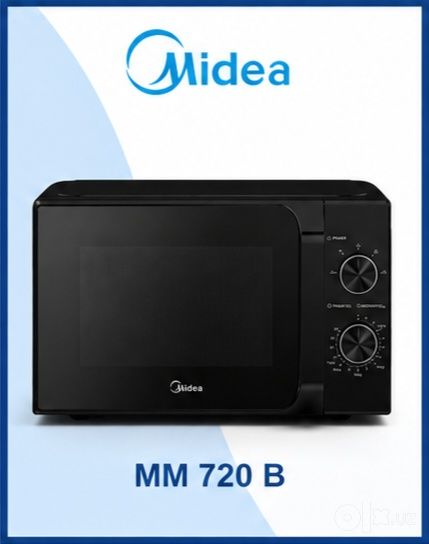 MIDEA mikroto'lqinli pechlari 3 yil Servis Kafolat