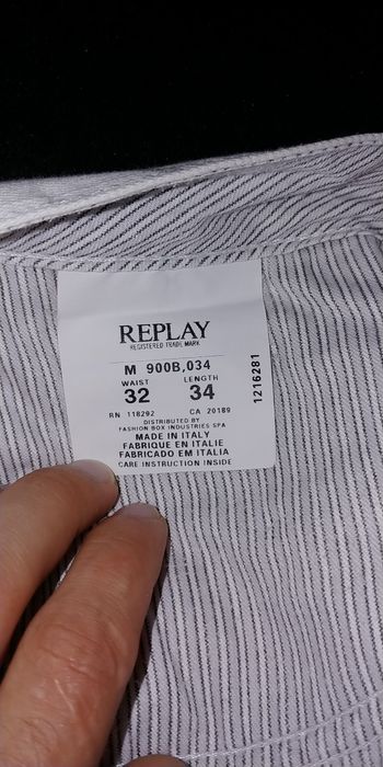 Blugi Jeans Barbat Original Diesel Replay Mărimea M 31 32 Transp Grati