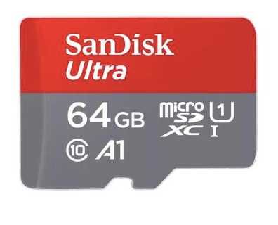 Бърза карта памет Micro SD марка SanDisk 64GB и 32GB