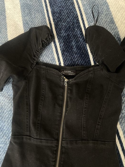 Джинсовое платье