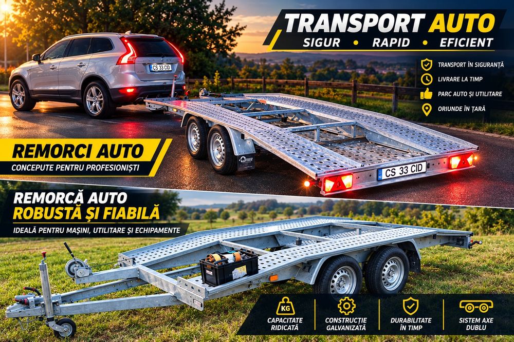 Transport Auto/ Închiriez Slepp