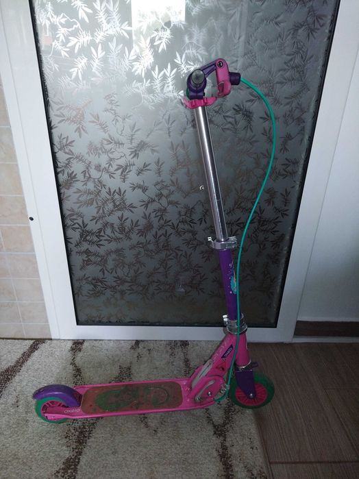 Trotinetă cu frână Play 5 Mov-Roz Copii, Oxelo