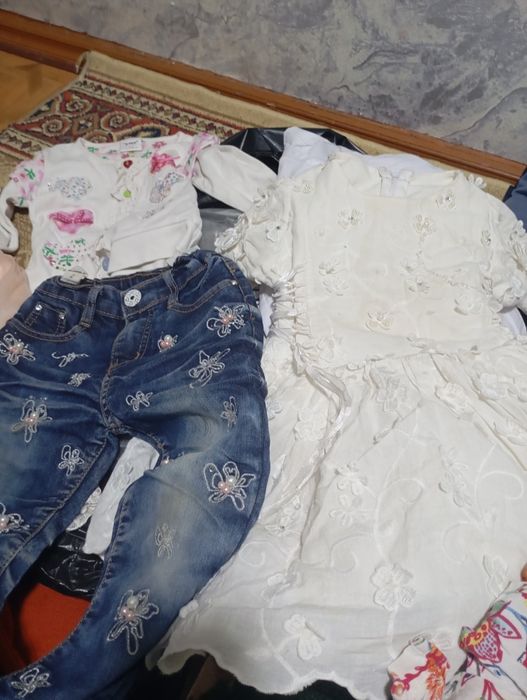 3,4 йош кизалоглар учун кийимлар