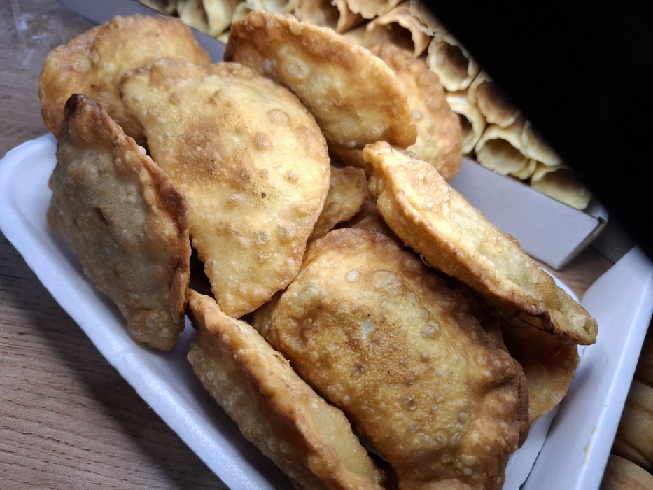 Мини самса, мини чебуреки,Блины