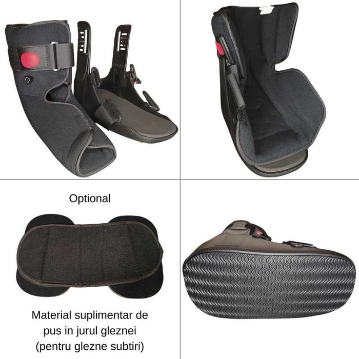 Orteza glezna Walker scurta cu perna de aer - 28 cm lungime