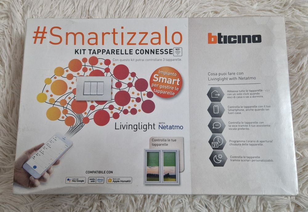 Kit  Smart Bticina SN 3602  pentru rulouri inteligente 3  ! Nou