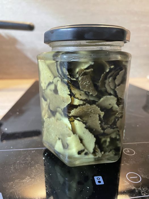 Карпачо от пресен черен трюфел