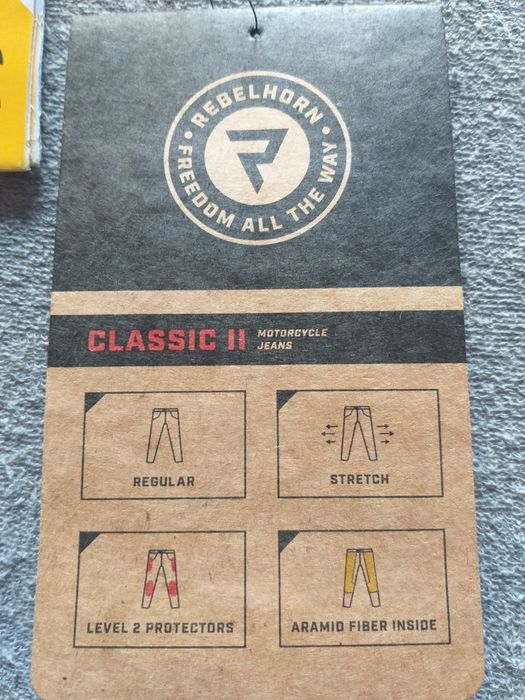 Blugi Moto Rebelhorn Classic 2