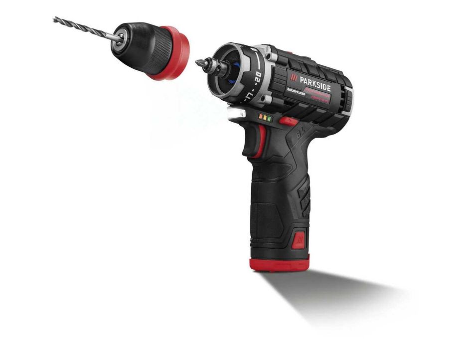 5Г.ГАРАНЦИЯ Акумулаторен винтоверт/импакт PARKSIDE PERFORMANCE 12V