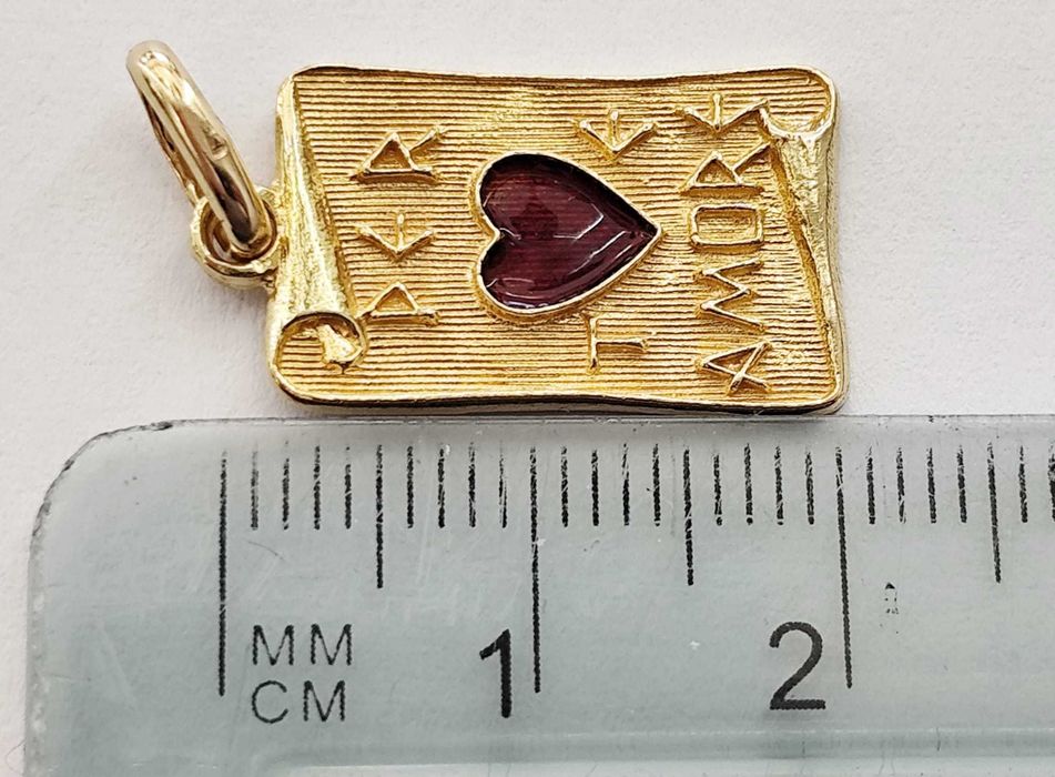 (AG35) Pandantiv aur 18K 2.79gr   b35579.3 - Garantie 2 ani !