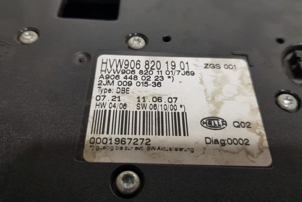 Plafoniera Volkswagen Crafter Euro 4/5