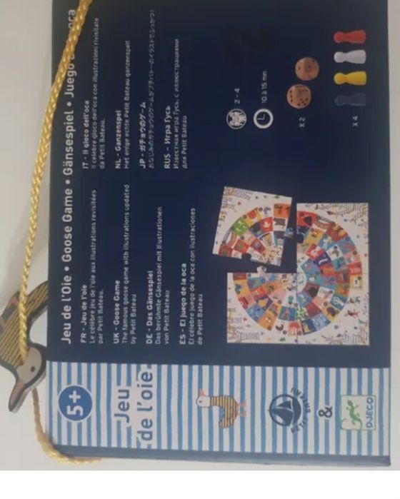 Jocul gastei Djeco & Petit Bateau 5ani +