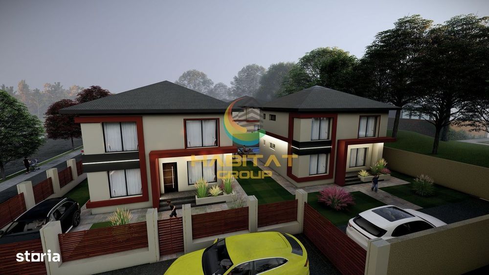 Vanzare vila P+E Berceni centru 104 mp utili teren 290 mp 3 bai centra