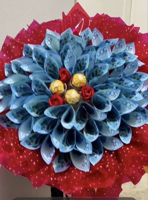 Денежные букеты на заказ