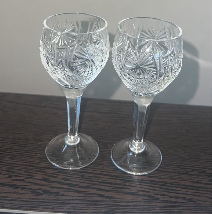 Хрустальные рюмки СССР посуда СССР