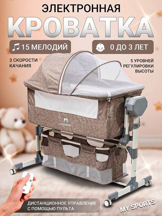 Продам детскую проватку электронную манеж