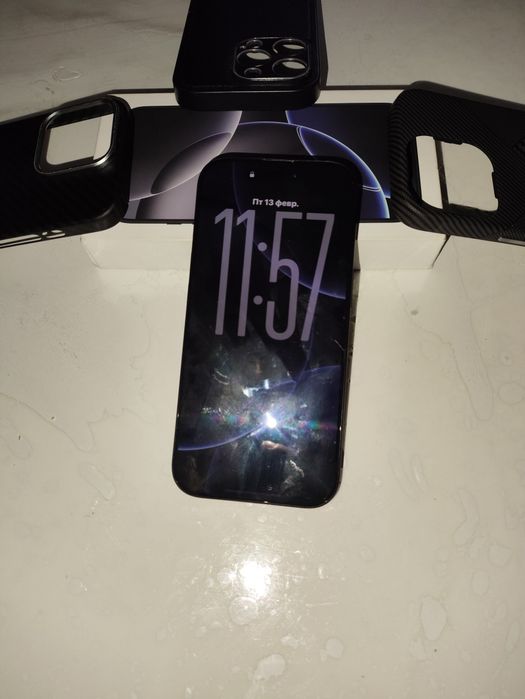 Продам 16про 256 акб 91 каробка все есть