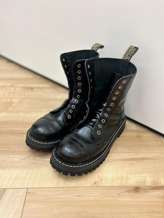 Ботинки Steel на 10 рядов люверсов