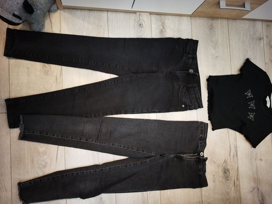 Сет 2 бр Дънки с блуза