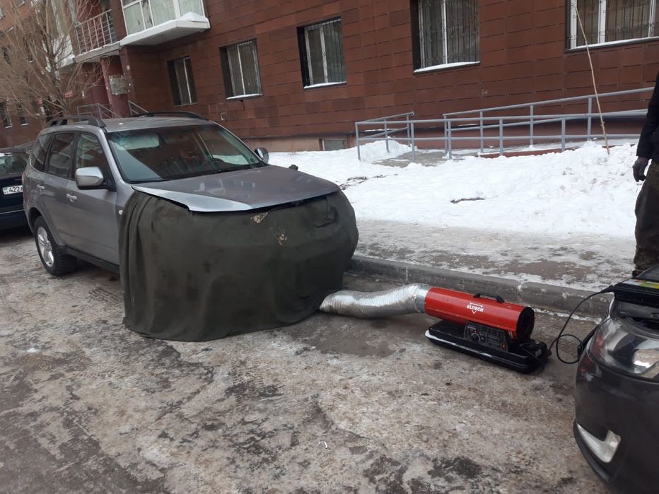 Отогрев авто Астана
