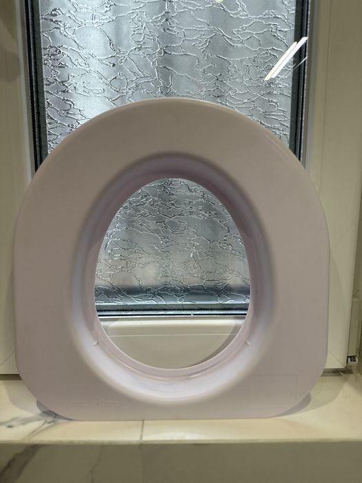 Комплект за приучаване на котки към тоалетна