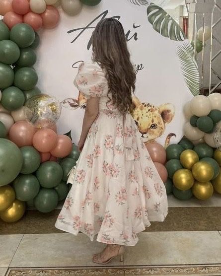 летнее нежное платье